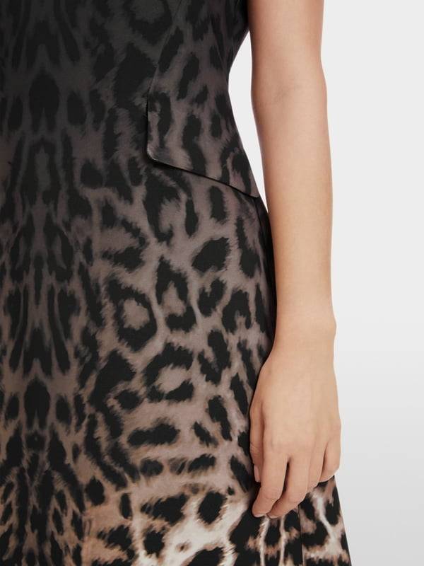 Marc Cain Kurzärmliges Leo-Kleid Hotsell