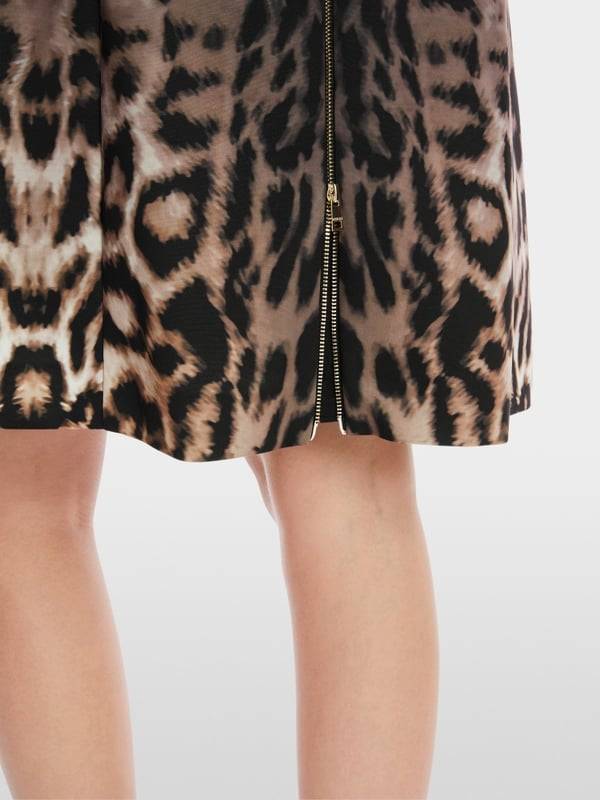 Marc Cain Kurzärmliges Leo-Kleid Hotsell