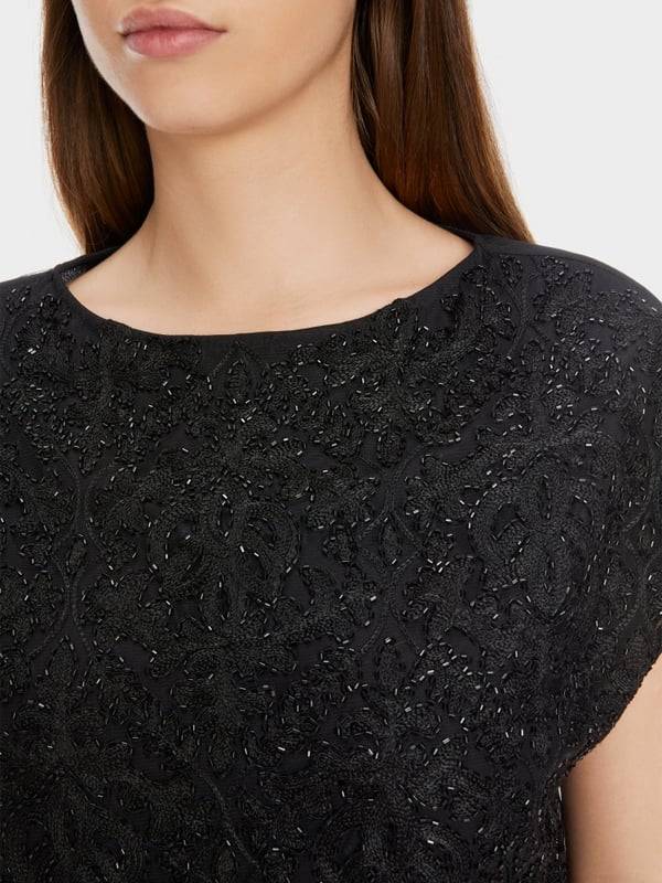Marc Cain Voile-Bluse mit Stickerei Meist gekauft