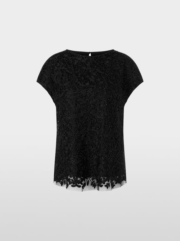 Marc Cain Voile-Bluse mit Stickerei Meist gekauft