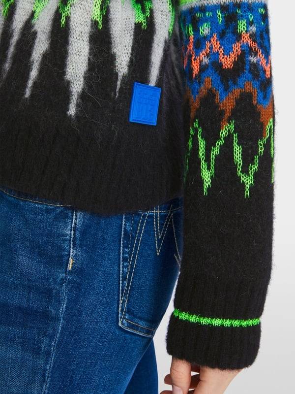Marc Cain Jacquard-Sweater Knitted in Germany Auslauf