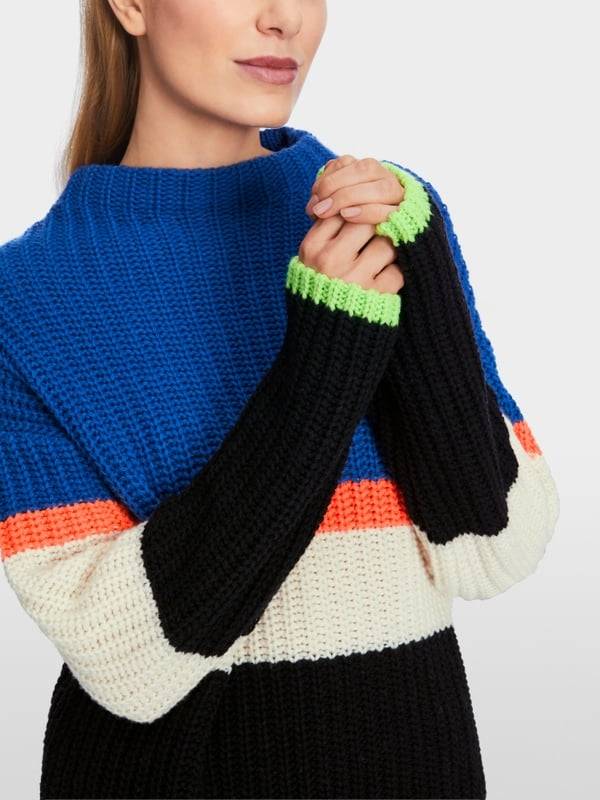Marc Cain Oversized Sweater Knitted in Germany Fabrikverkauf
