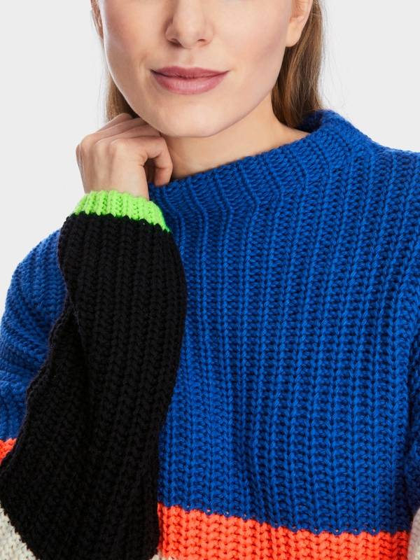 Marc Cain Oversized Sweater Knitted in Germany Fabrikverkauf