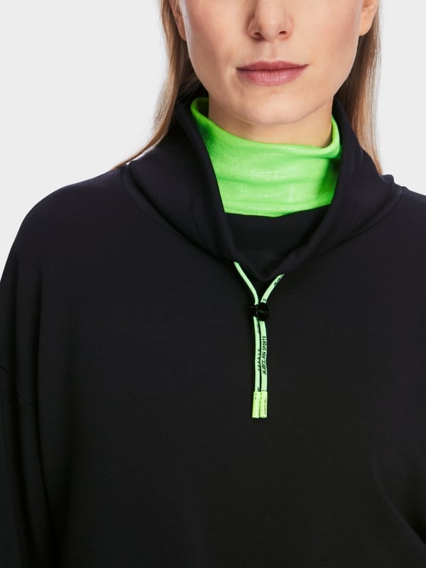Marc Cain Oversized Sweatshirt in Materialmix Online