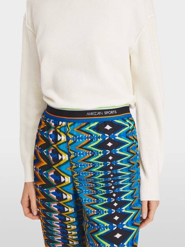 Marc Cain Modell WELBY - Hose mit Allover-Print Outlet
