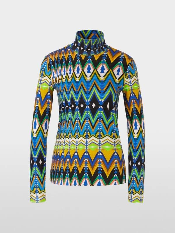 Marc Cain Longsleeve mit Allover-Dessin Hotsell