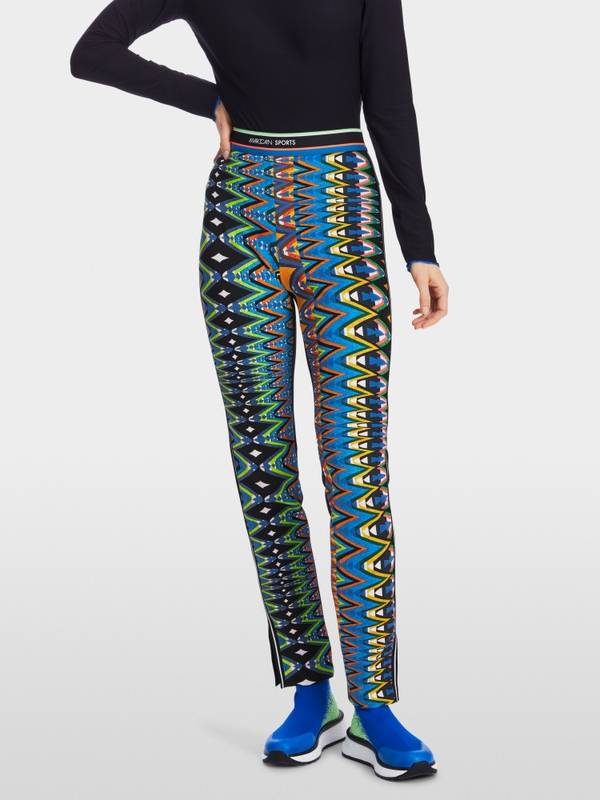 Marc Cain Modell SOFIA - Schlupfhose mit Print Fabrikverkauf