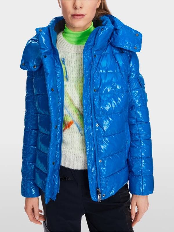 Marc Cain Körpernahe Outdoor-Jacke mit Kapuze Online