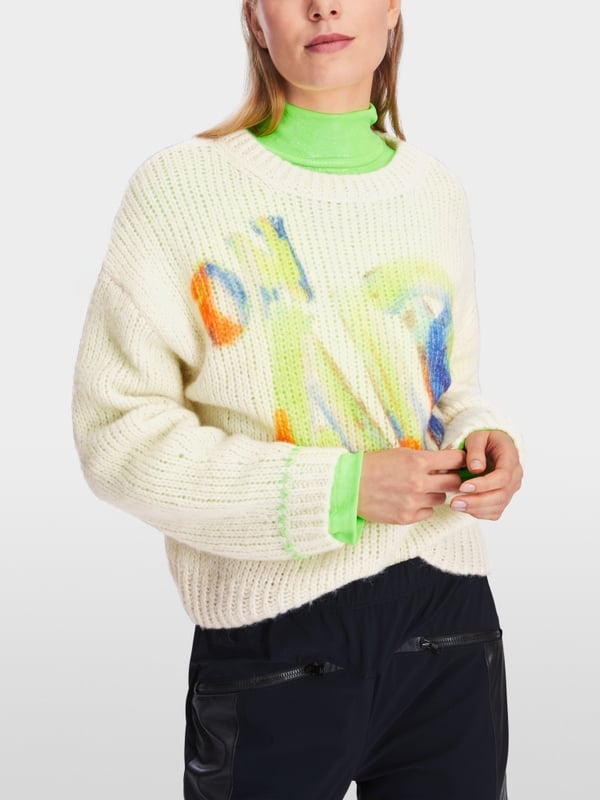 Marc Cain Strick-Sweater "Rethink Together" Outlet