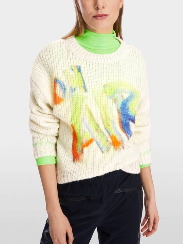 Marc Cain Strick-Sweater "Rethink Together" Outlet