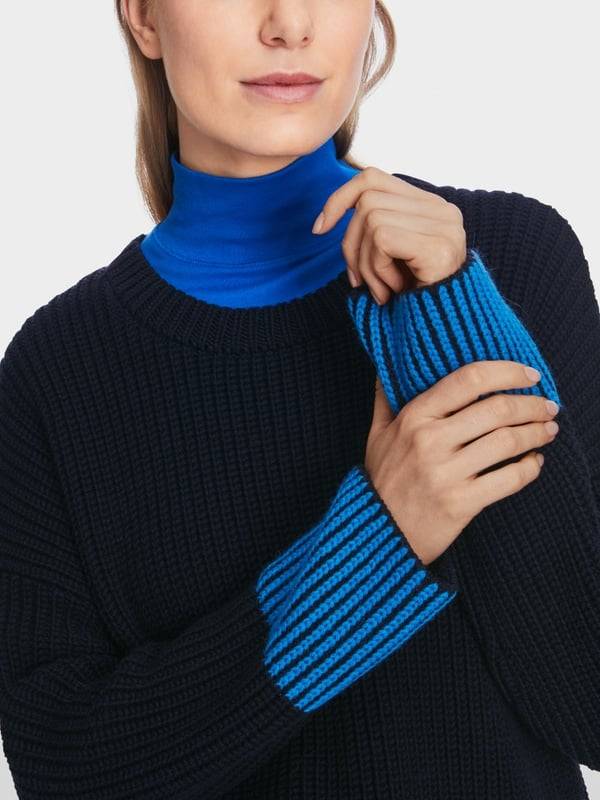Marc Cain Oversized Sweater Knitted in Germany Günstiger Verkauf
