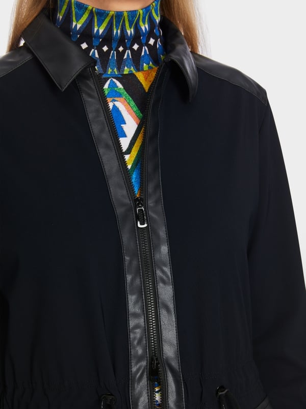 Marc Cain Sportive Jacke in Materialmix Fabrikverkauf