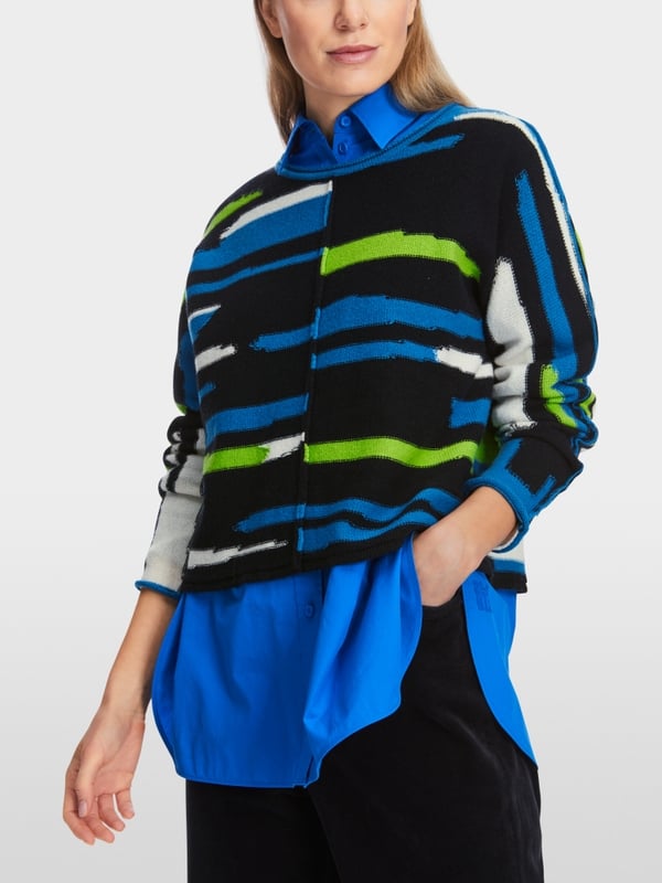 Marc Cain Oversized Sweater in Wolle/Kaschmir Hotsell