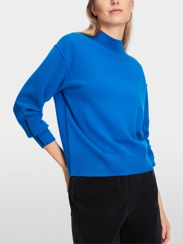 Marc Cain Oversized Sweater "Rethink Together" Schlussverkauf