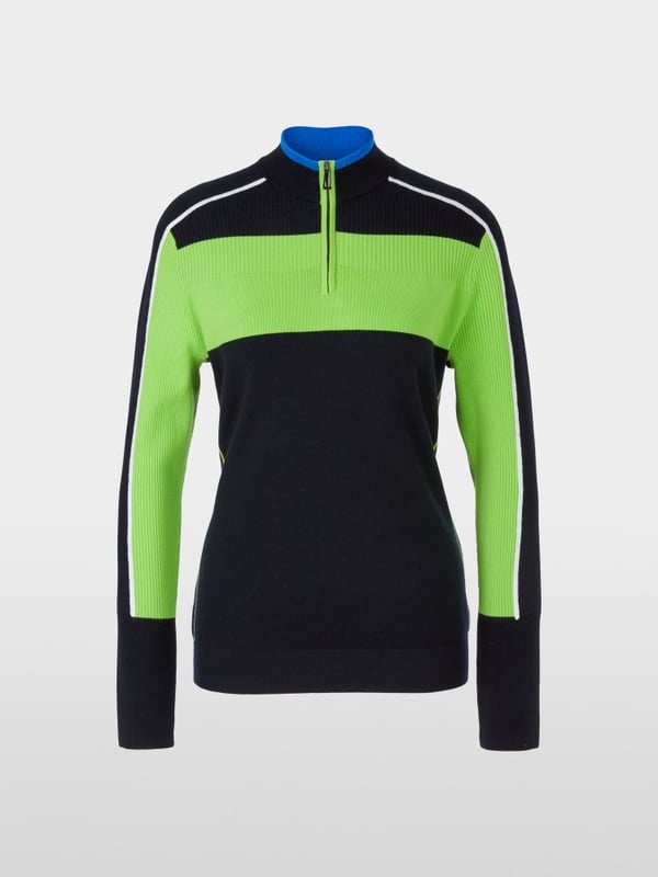 Marc Cain Sweater mit Colorblocking Fabrikverkauf