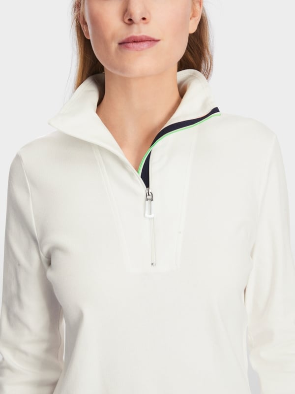Marc Cain Longsleeve mit Zippverschluss Outlet