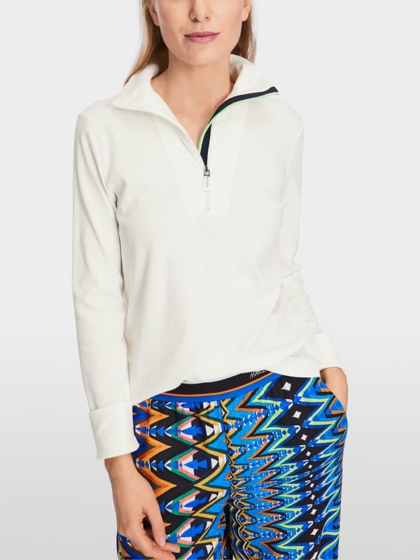 Marc Cain Longsleeve mit Zippverschluss Outlet