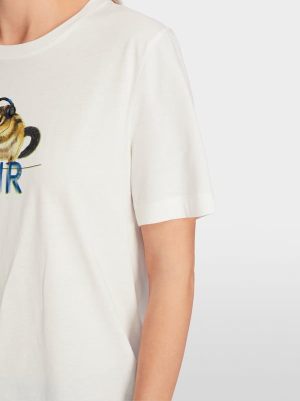 Marc Cain Baumwoll-T-Shirt "Rethink Together" Angebote