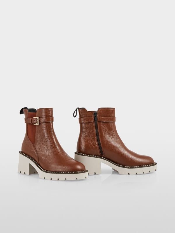 Marc Cain Eleganter Bootie mit Blockabsatz