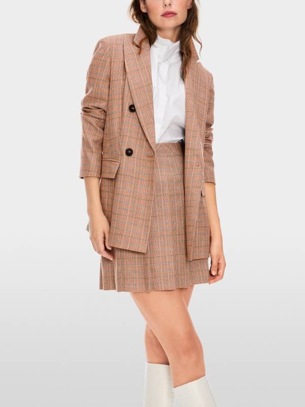 Marc Cain Blazer mit Mini-Pepita-Muster Blitzverkäufe