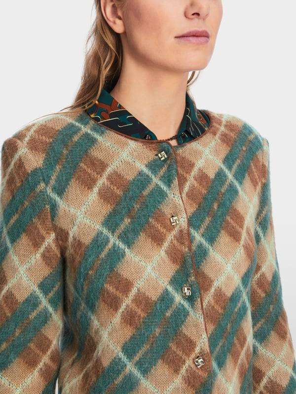Marc Cain Rauten-Cardigan Knitted in Germany Fabrikverkauf
