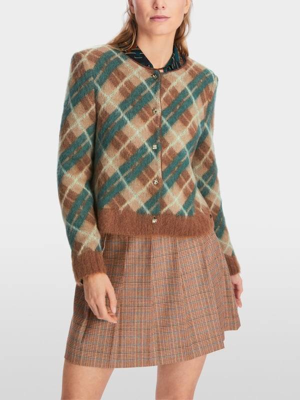 Marc Cain Rauten-Cardigan Knitted in Germany Fabrikverkauf