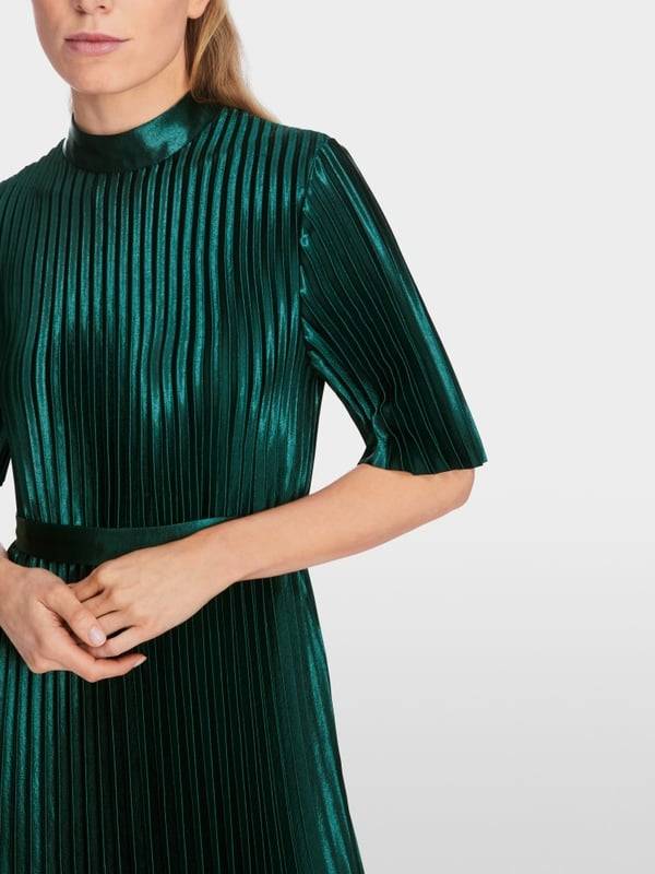 Marc Cain Samtiges Plissekleid Online
