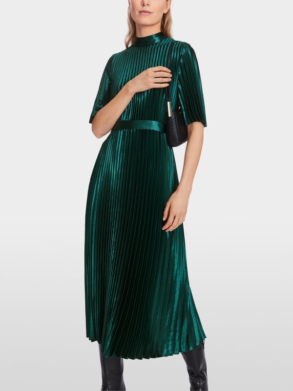 Marc Cain Samtiges Plissekleid Online