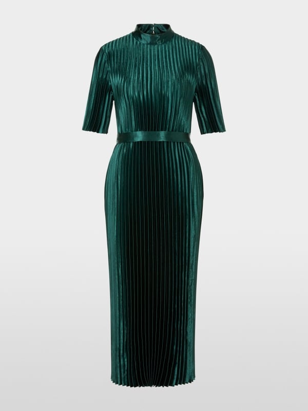 Marc Cain Samtiges Plissekleid Online