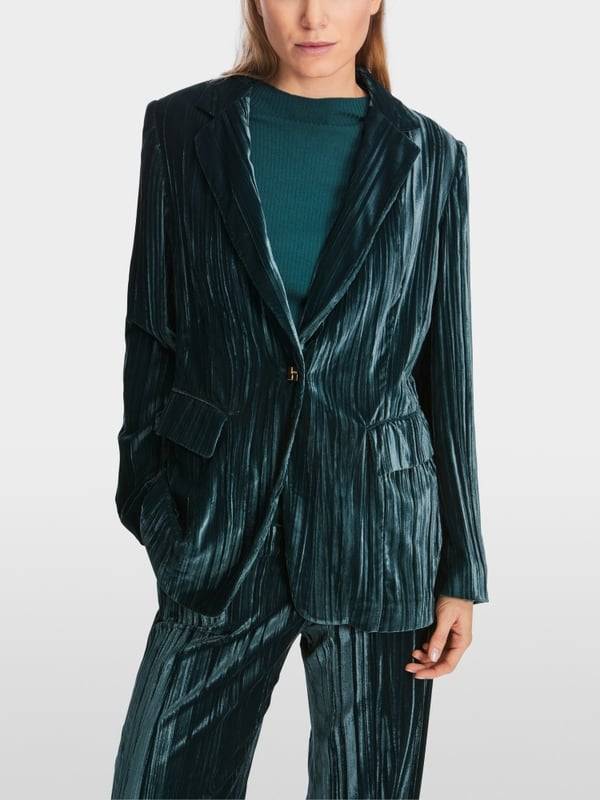 Marc Cain Blazer im Crash-Samt Outlet
