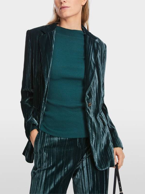 Marc Cain Blazer im Crash-Samt Outlet