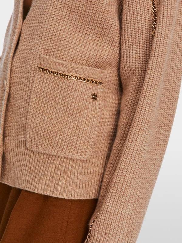 Marc Cain Rippstrick-Cardigan "Rethink Together" Günstiger Verkauf