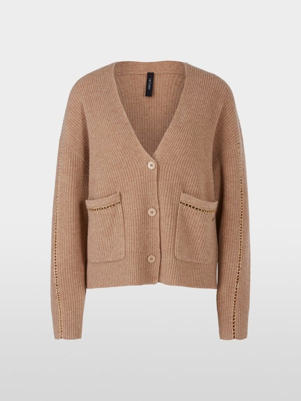 Marc Cain Rippstrick-Cardigan "Rethink Together" Günstiger Verkauf