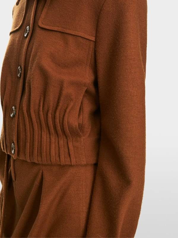 Marc Cain Jacke mit kleinen Falten Schlussverkauf
