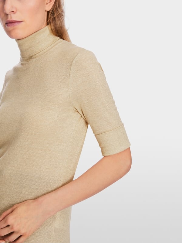 Marc Cain T-Shirt im Metallic-Look Günstiger Verkauf