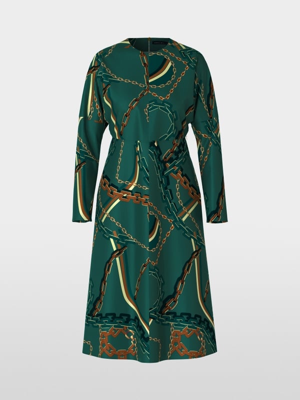 Marc Cain Kleid mit Kettenprint Online