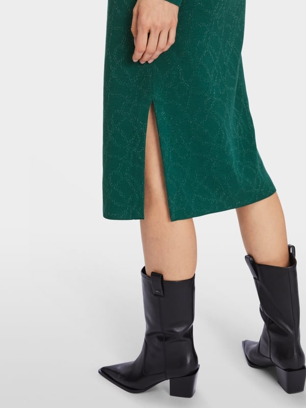 Marc Cain "Rethink Together" Kleid mit Lurex Outlet