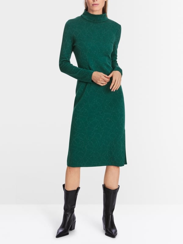 Marc Cain "Rethink Together" Kleid mit Lurex Outlet
