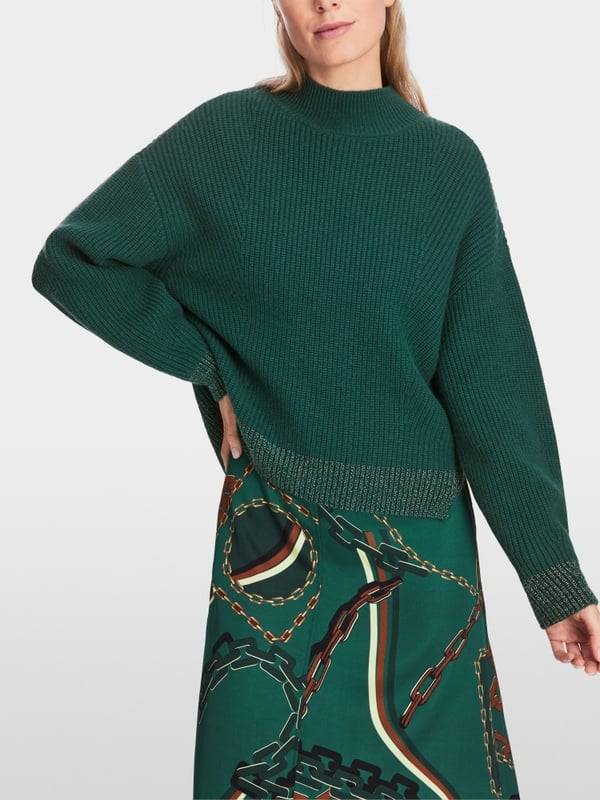Marc Cain Strickpullover "Rethink Together" 50% Rabatt mit kostenlosem Versand