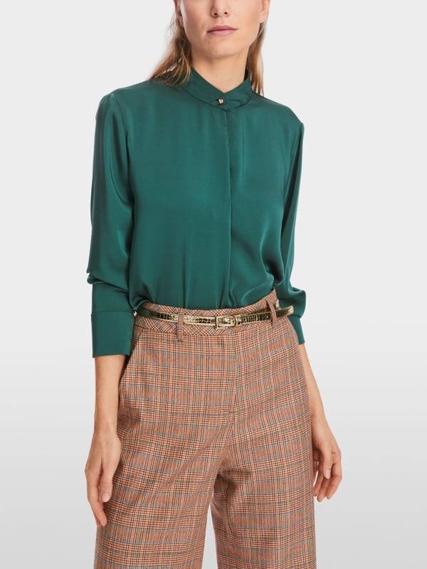 Marc Cain Bluse mit Stehkragen Blitzverkäufe
