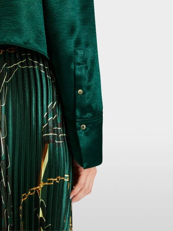 Marc Cain Samtige Bluse Online