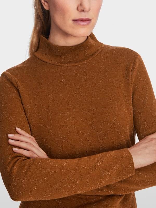 Marc Cain Sweater "Rethink Together" mit Lurex Günstig kaufen