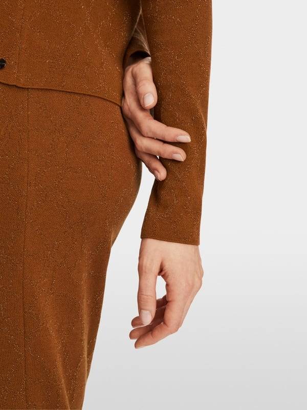 Marc Cain Sweater "Rethink Together" mit Lurex Günstig kaufen