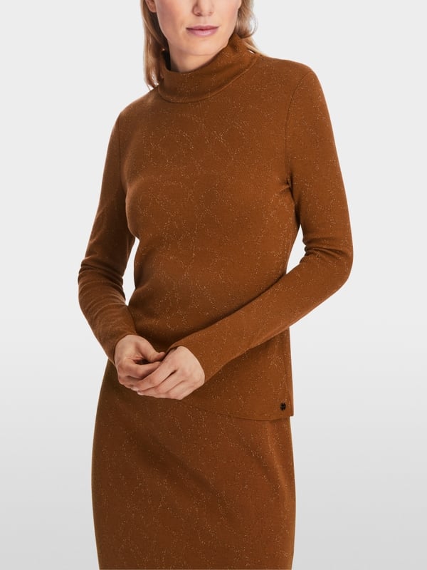 Marc Cain Sweater "Rethink Together" mit Lurex Günstig kaufen