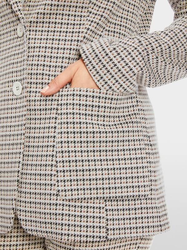 Marc Cain Blazer mit Karo Outlet