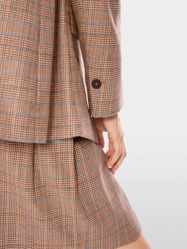 Marc Cain Blazer mit Mini-Pepita-Muster Verkauf