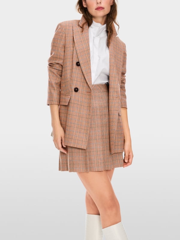 Marc Cain Blazer mit Mini-Pepita-Muster Verkauf