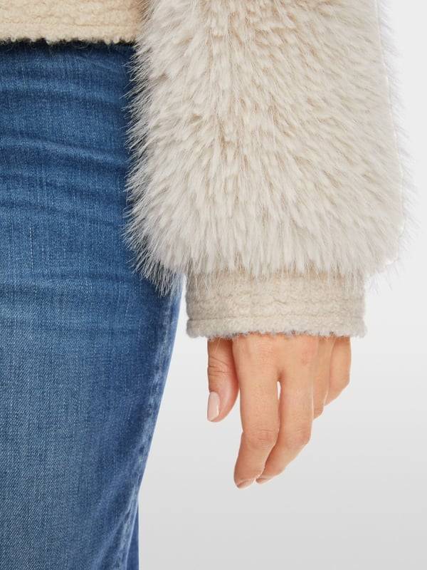 Marc Cain Outdoorjacke in Fun Fur Fabrikverkauf