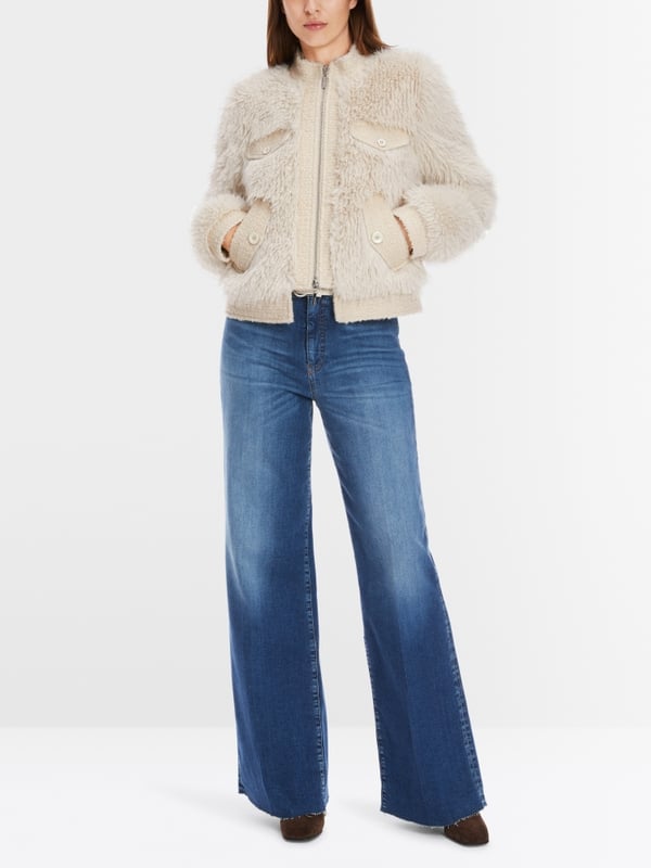 Marc Cain Outdoorjacke in Fun Fur Fabrikverkauf