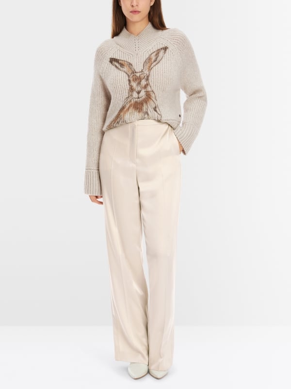 Marc Cain Hose mit hoher Taille - Modell WUKARI Blitzverkäufe